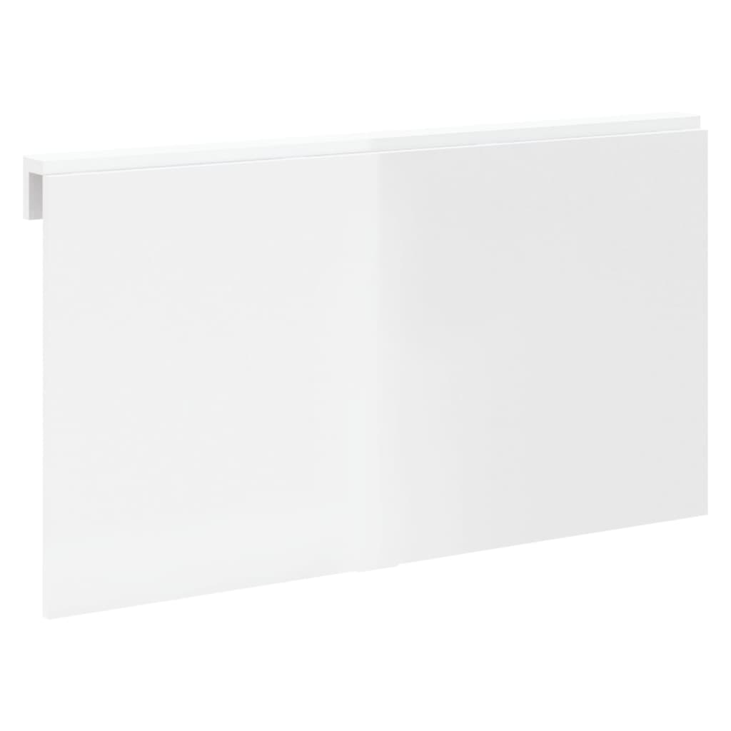 vidaXL Wand-Klapptisch Hochglanz-Weiß 100x60x56 cm Holzwerkstoff