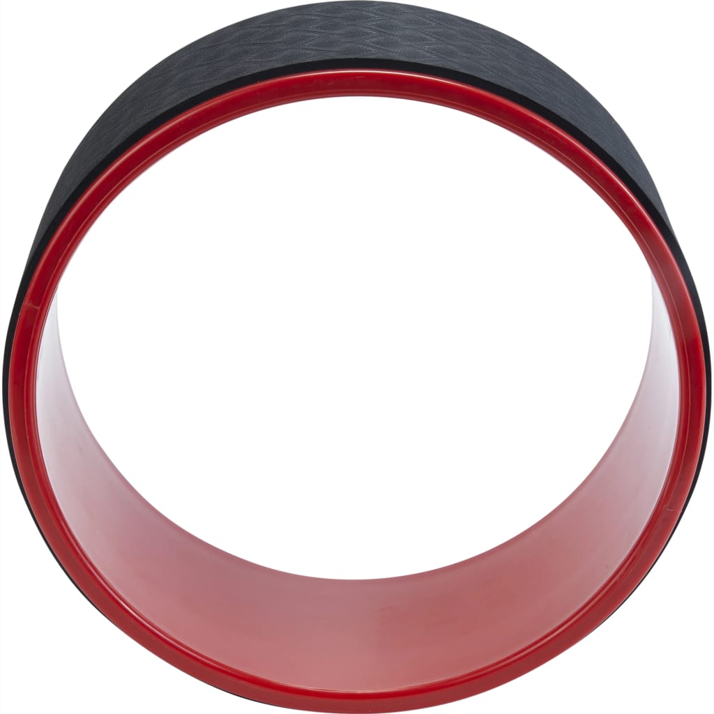 Pure2Improve Yoga Rad 30 cm Schwarz und Rot