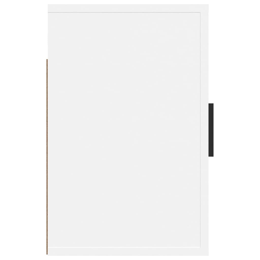 vidaXL Wand-Nachttisch Weiß 50x30x47 cm