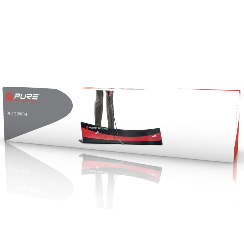 Pure2Improve Golf Putter-Weg-Trainer 60x12x15 cm P2I641780