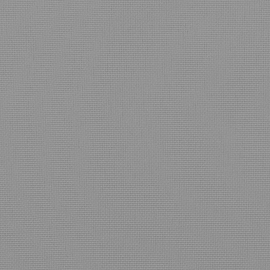 vidaXL Sonnenliegen-Auflage Grau 200x50x3 cm Oxford-Gewebe