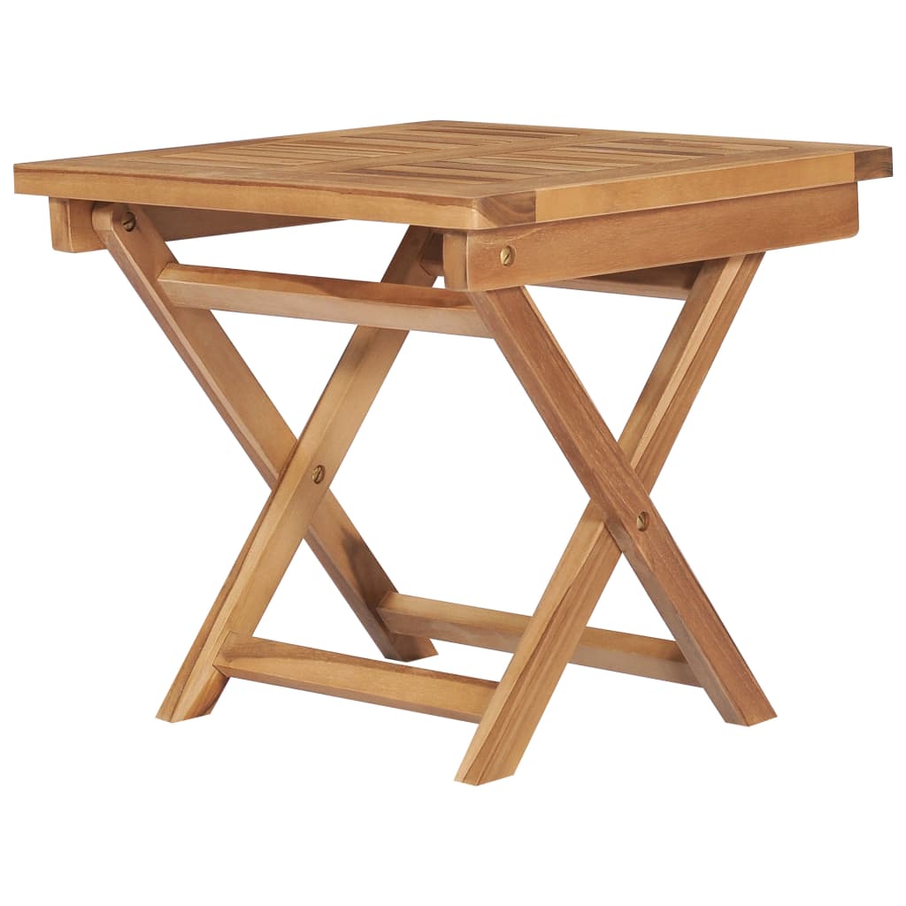 vidaXL 3-tlg. Garten-Lounge-Set Klappbar Massivholz Teak