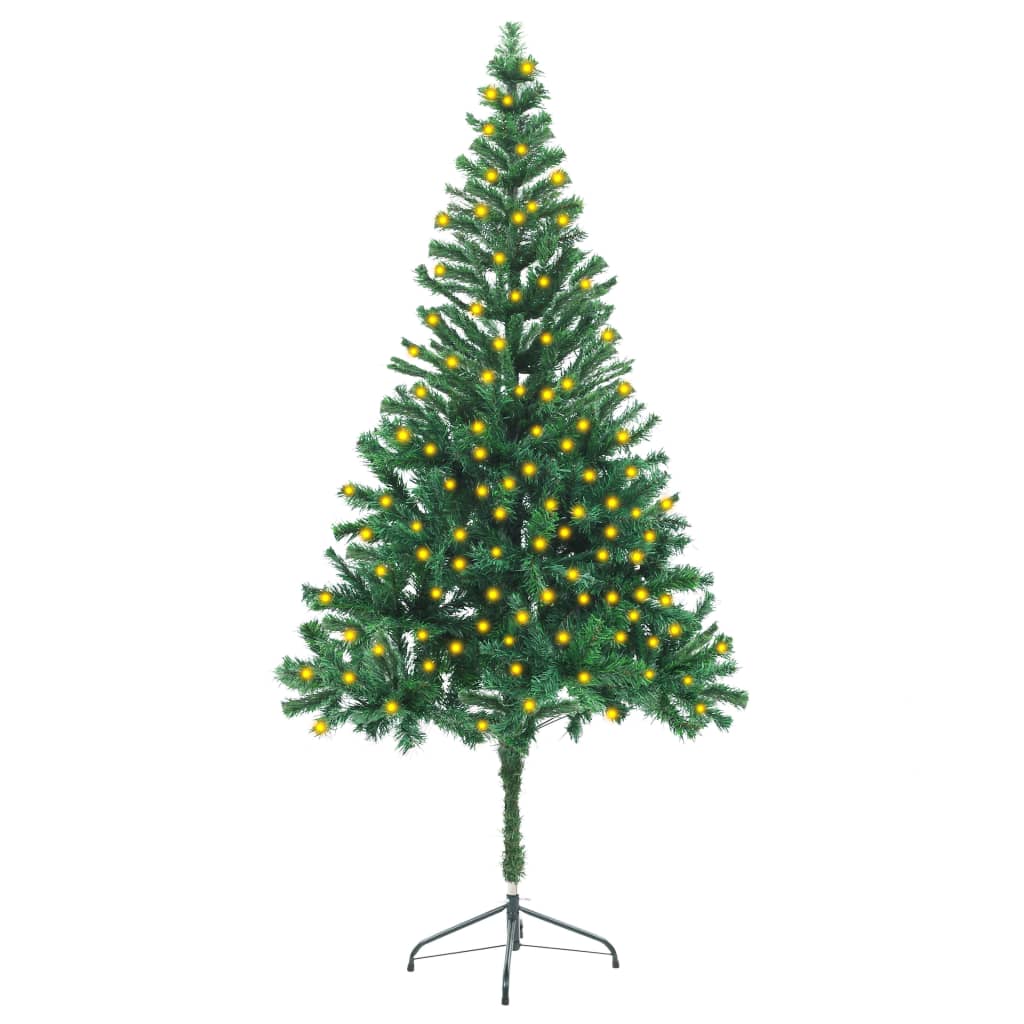 vidaXL Künstlicher Weihnachtsbaum Beleuchtung Ständer 180cm 564 Zweige