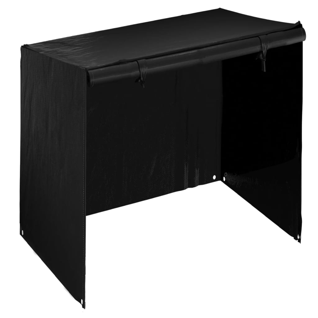 vidaXL Abdeckung für Schaukelbank 8 Ösen 125x90x135/165 cm Polyethylen