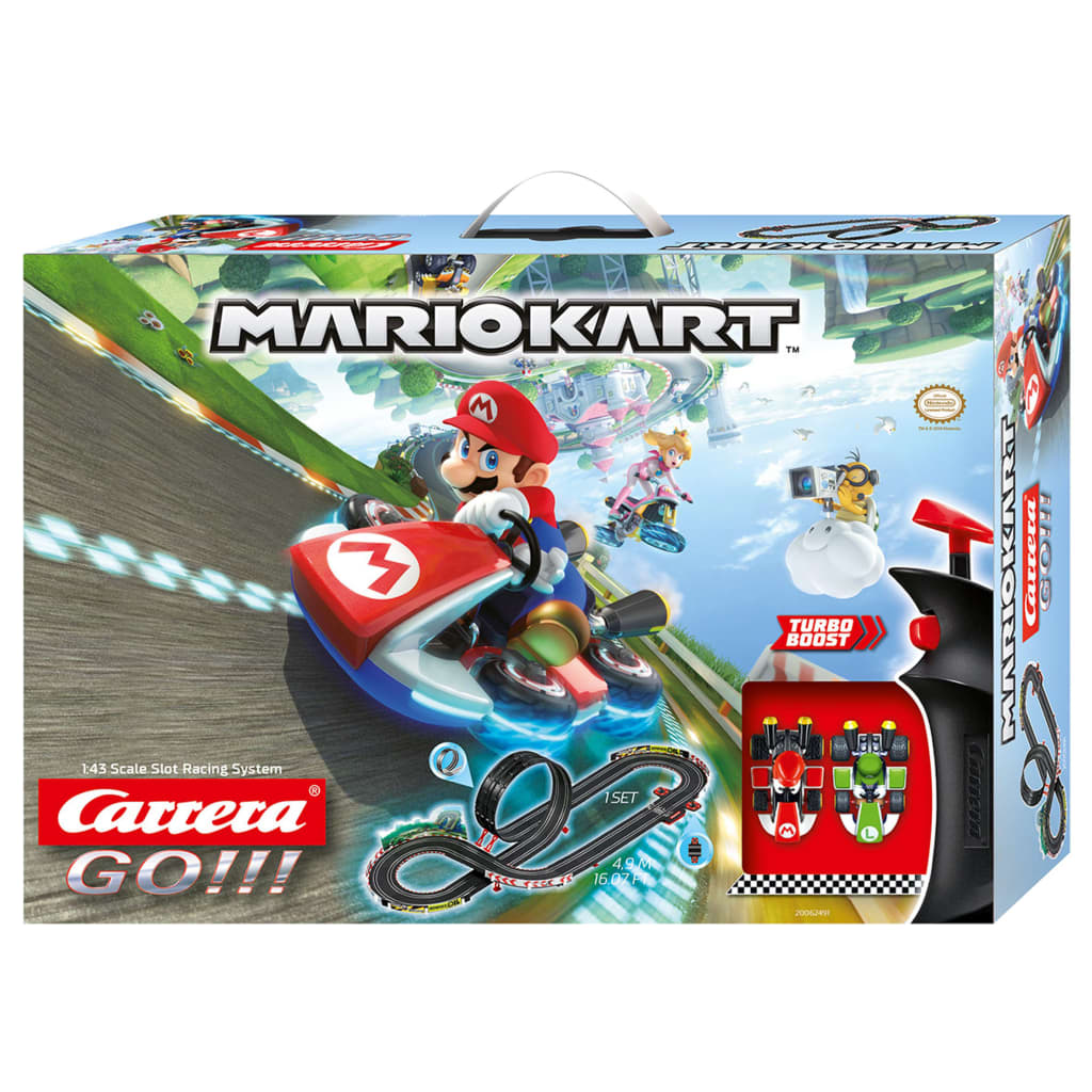 Carrera GO Autorennbahn-Set Nintendo Mario Kart 8 1:43