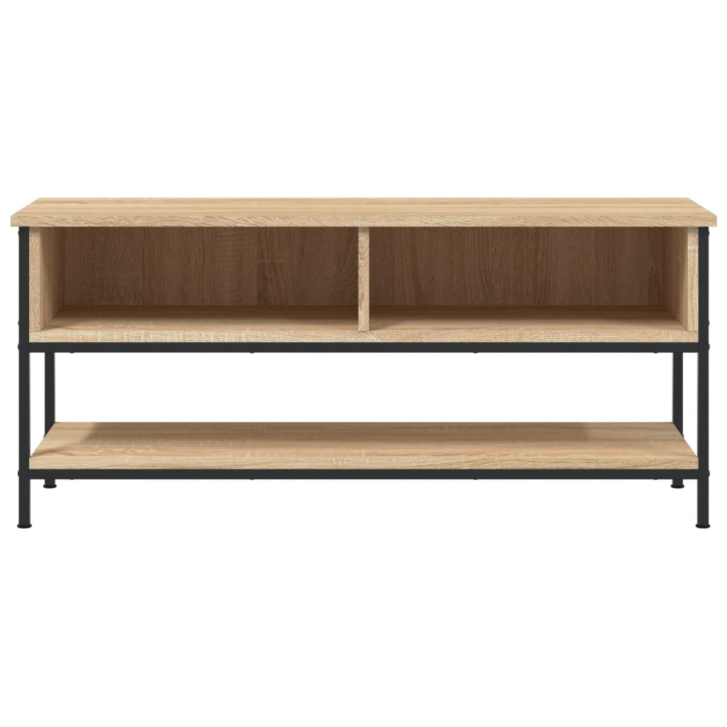 vidaXL TV-Schrank Sonoma-Eiche 100x35x45 cm Holzwerkstoff