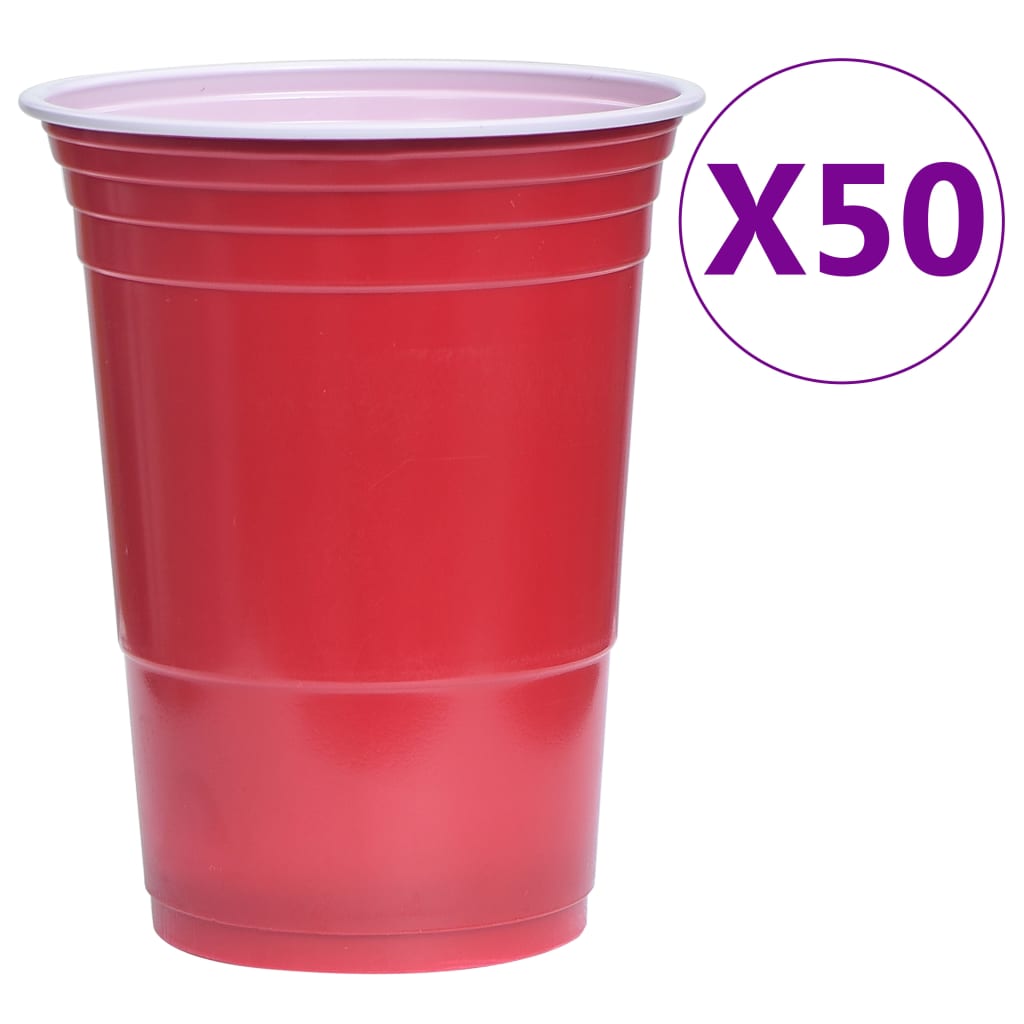 vidaXL Bier-Pong-Tisch mit Tassen und Bällen Klappbar 240 cm