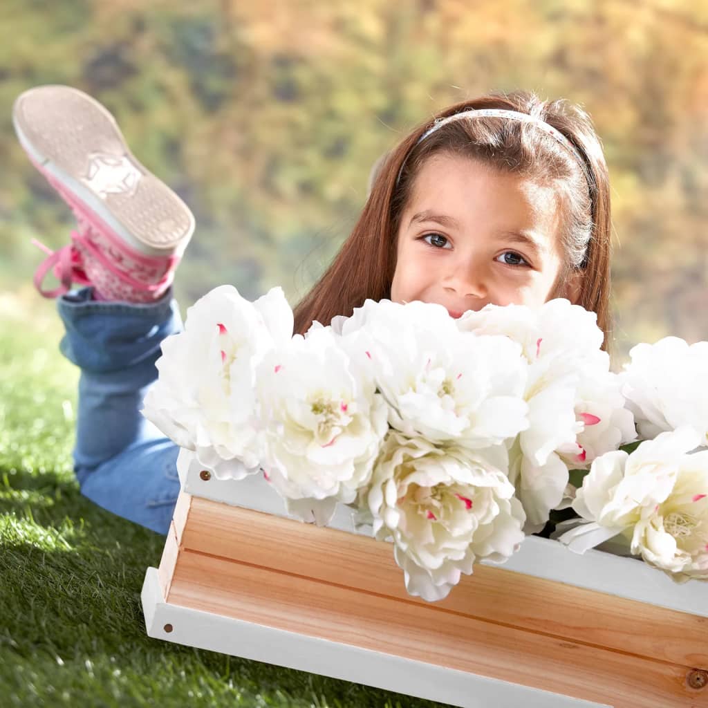 AXI Blumenkasten für Spielhaus Braun und Weiß