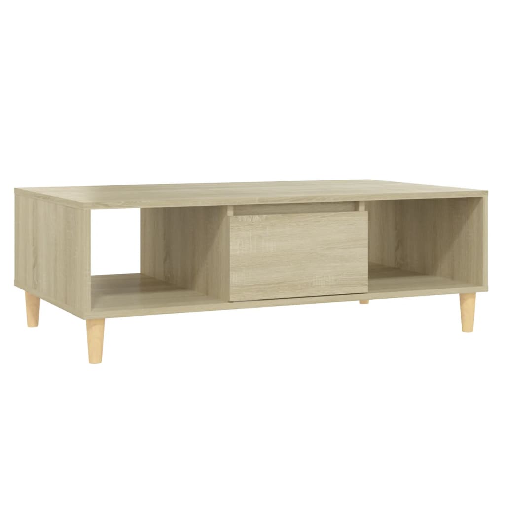 vidaXL Couchtisch Sonoma-Eiche 103,5x60x35 cm Holzwerkstoff