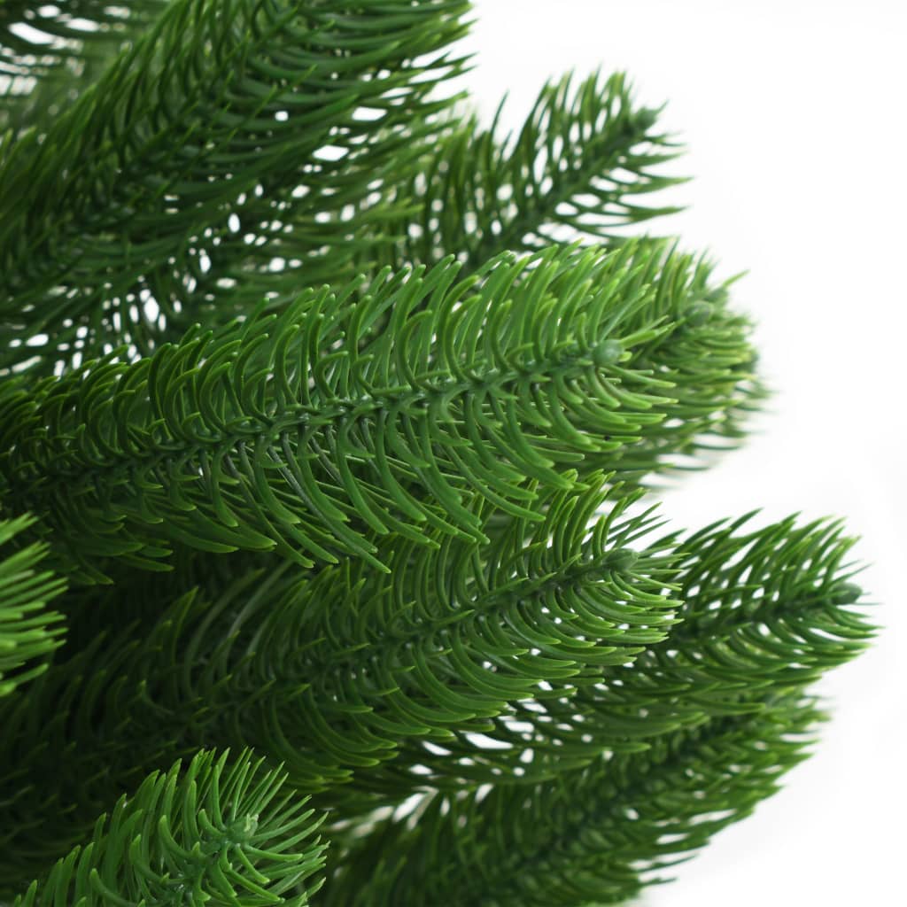 vidaXL Künstlicher Weihnachtsbaum Naturgetreue Nadeln 210 cm Grün