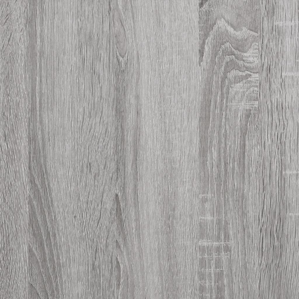 vidaXL Highboard Grau Sonoma 60x35,5x103,5 cm Holzwerkstoff
