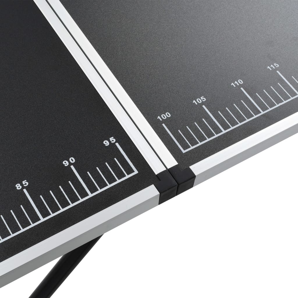 vidaXL Tapeziertisch Klappbar MDF und Aluminium 300×60×78 cm