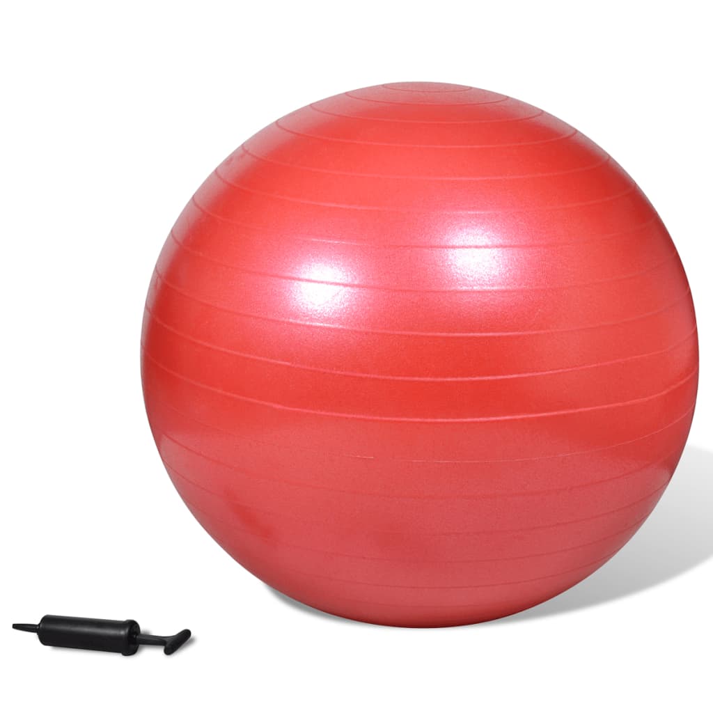 Fitnessball Gymnastikball Sitzball für Yoga Balancieren+Pump