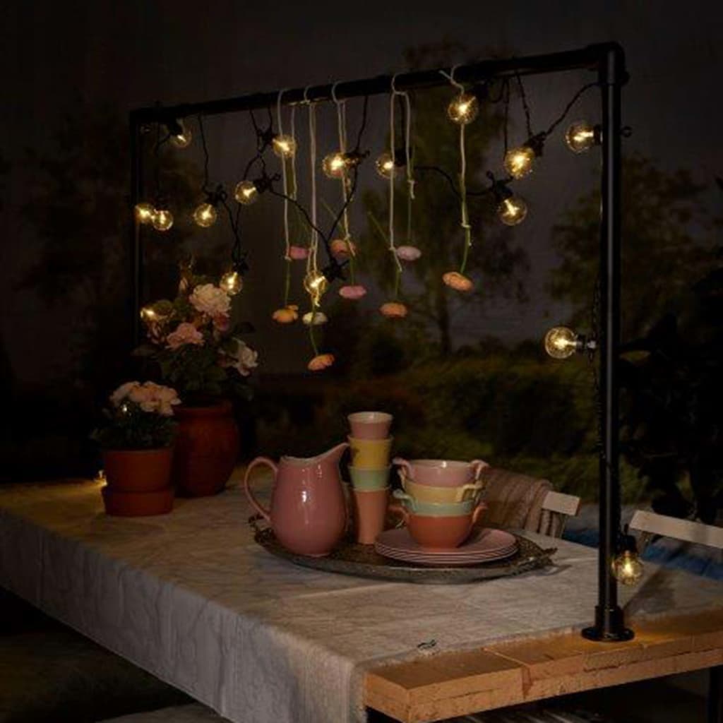 Luxform Garten-Partyleuchten-Set mit 20 LEDs Fiji