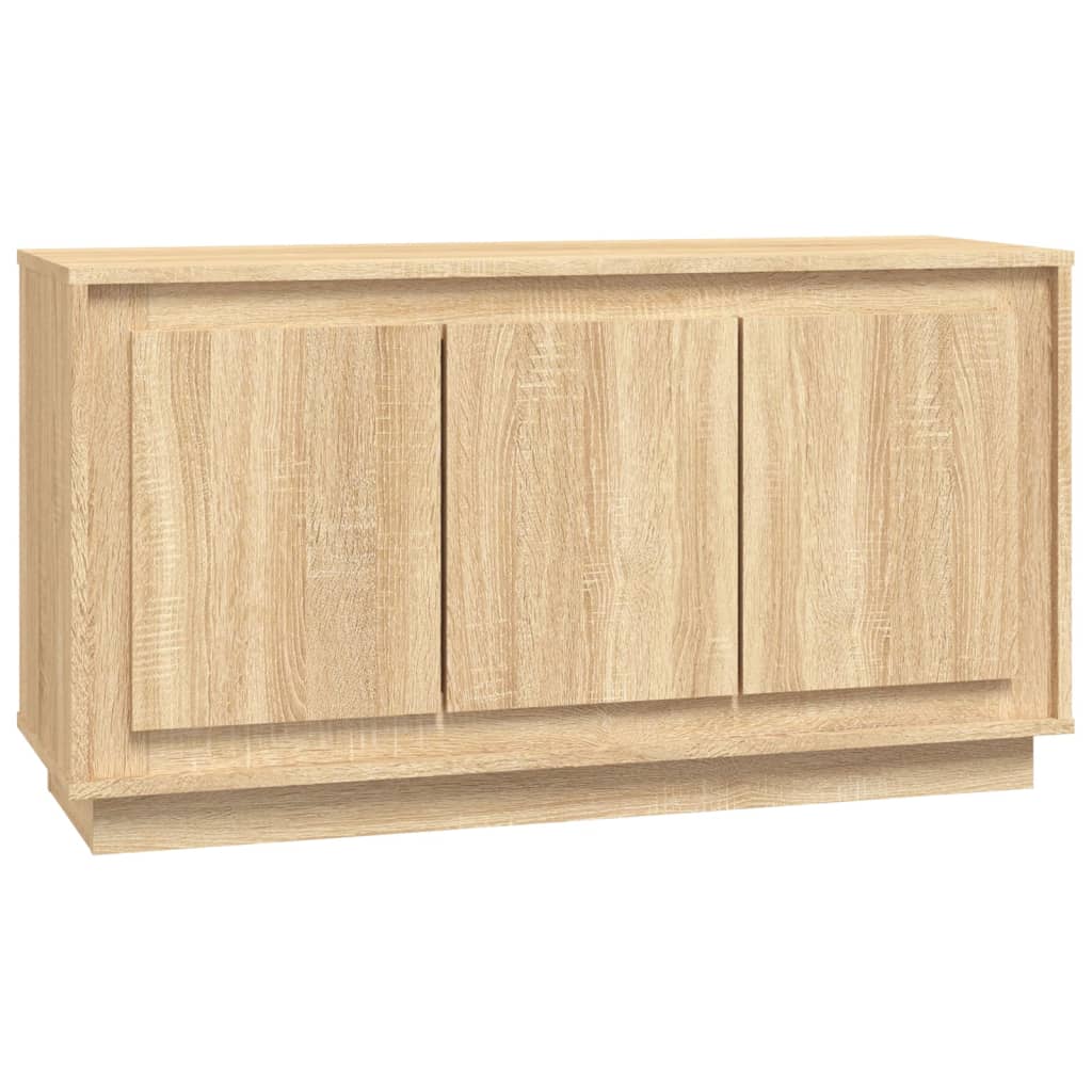 vidaXL Sideboard Sonoma-Eiche 102x35x55 cm Holzwerkstoff