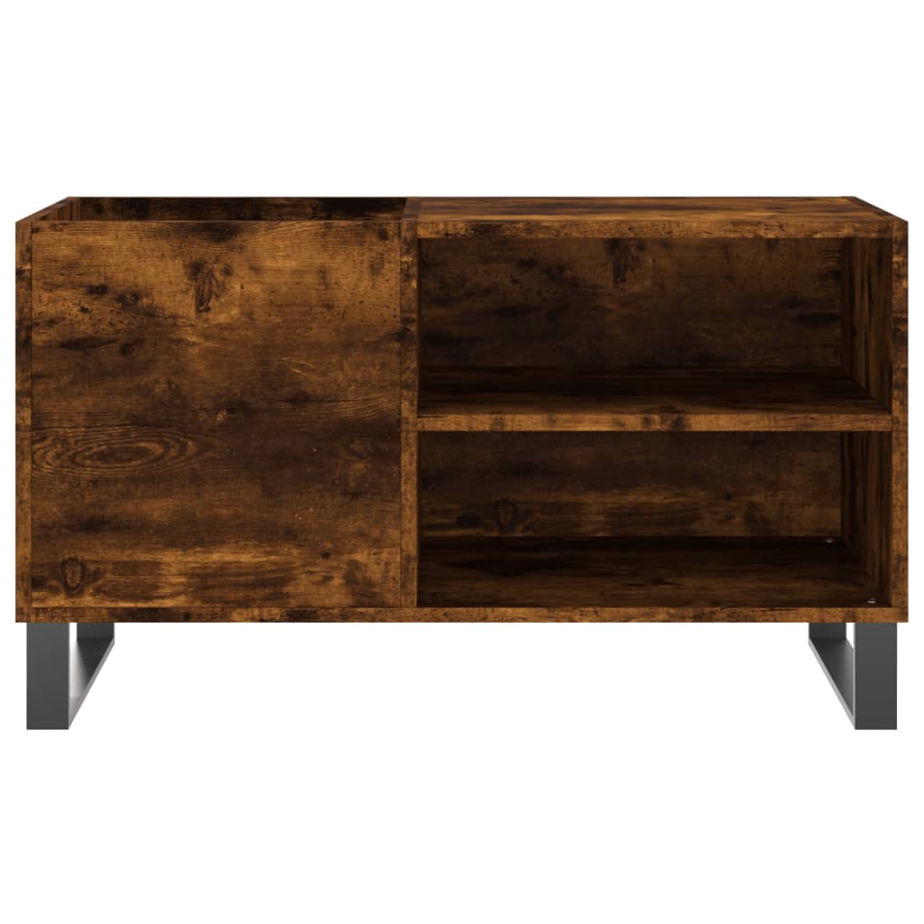 vidaXL Plattenschrank Räuchereiche 85x38x48 cm Holzwerkstoff