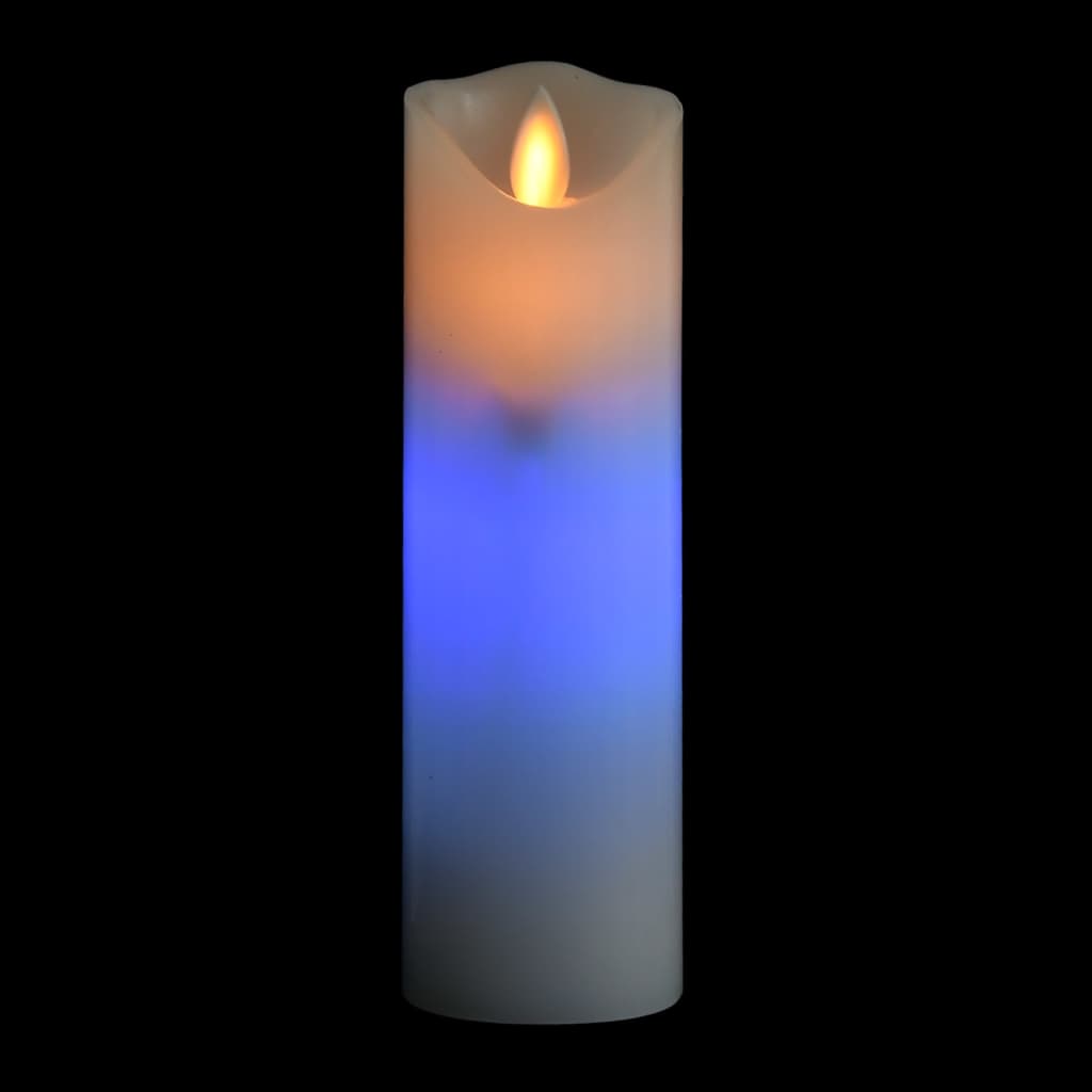 vidaXL 5-tlg. LED-Kerzen-Set Elektrisch mit Fernbedienung Mehrfarbig