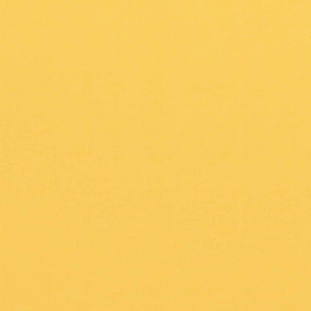 vidaXL Balkon-Sichtschutz Gelb 120x600 cm Oxford-Gewebe