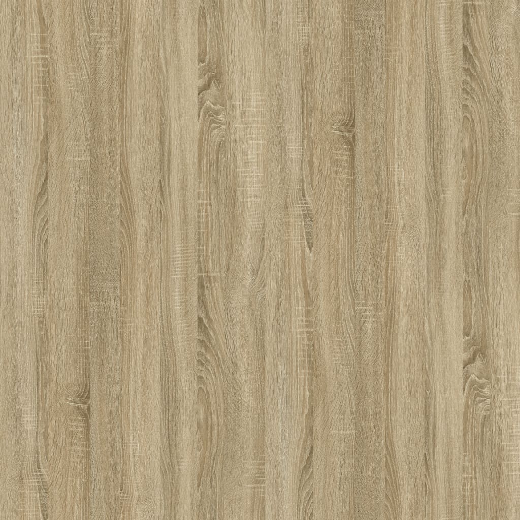 vidaXL Sideboard Sonoma-Eiche 100x33x59,5 cm Holzwerkstoff