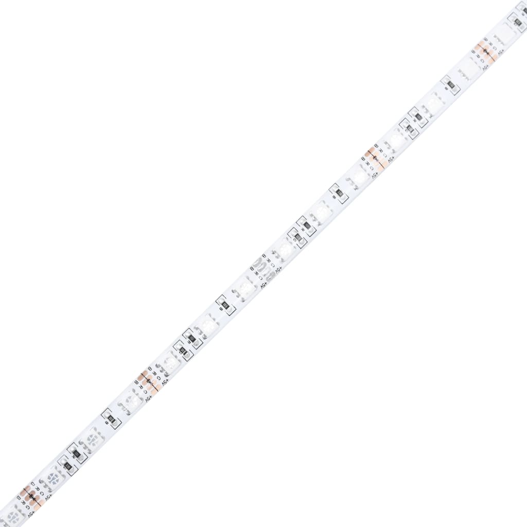 vidaXL LED-Badspiegel Sonoma-Eiche 90x8,5x37 cm Acryl