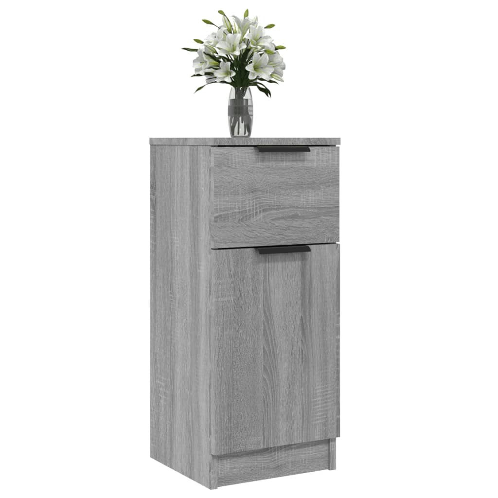 vidaXL Sideboard Grau Sonoma 30x30x70 cm Holzwerkstoff