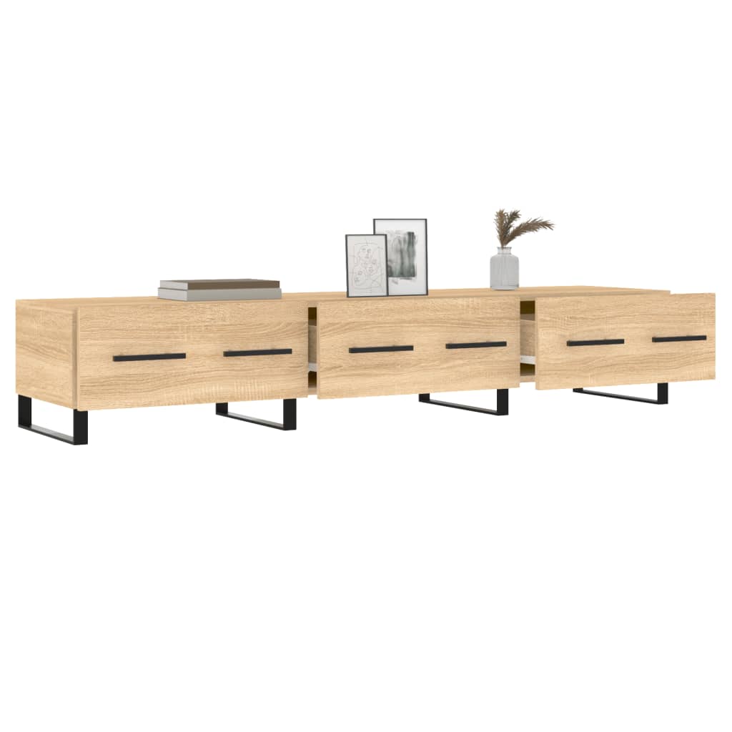 vidaXL TV-Schrank Sonoma-Eiche 150x36x30 cm Holzwerkstoff