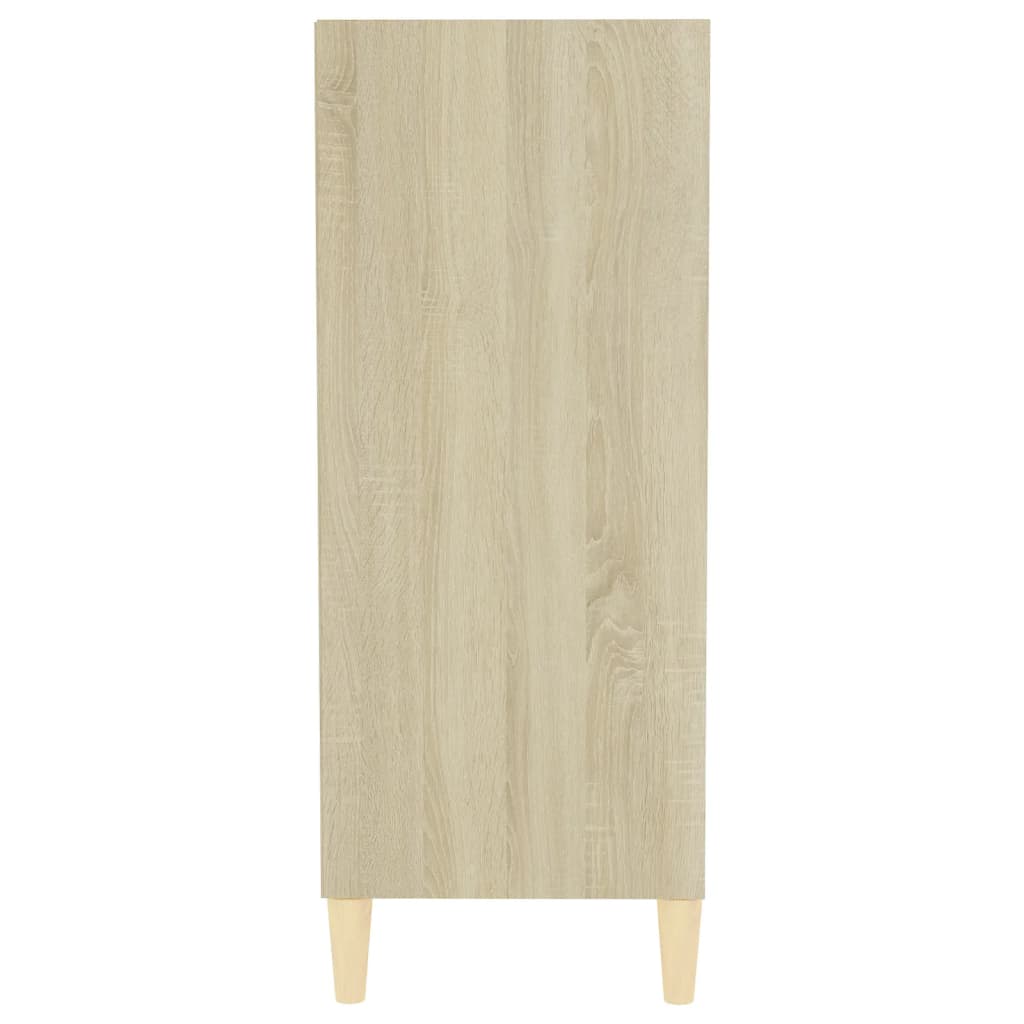 vidaXL Sideboard Sonoma-Eiche 57x35x90 cm Holzwerkstoff