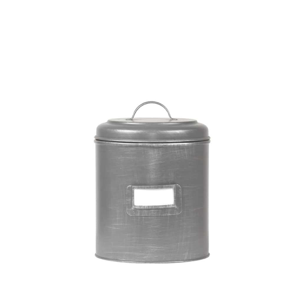 LABEL51 Aufbewahrungsbehälter 14x14x20 cm M Antik-Grau