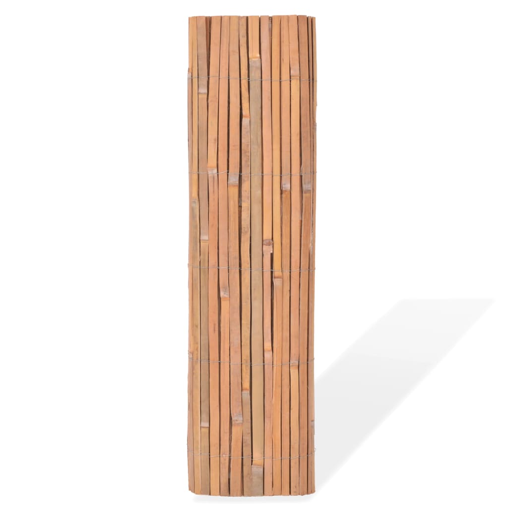vidaXL Bambuszäune 2 Stk. 100x400 cm