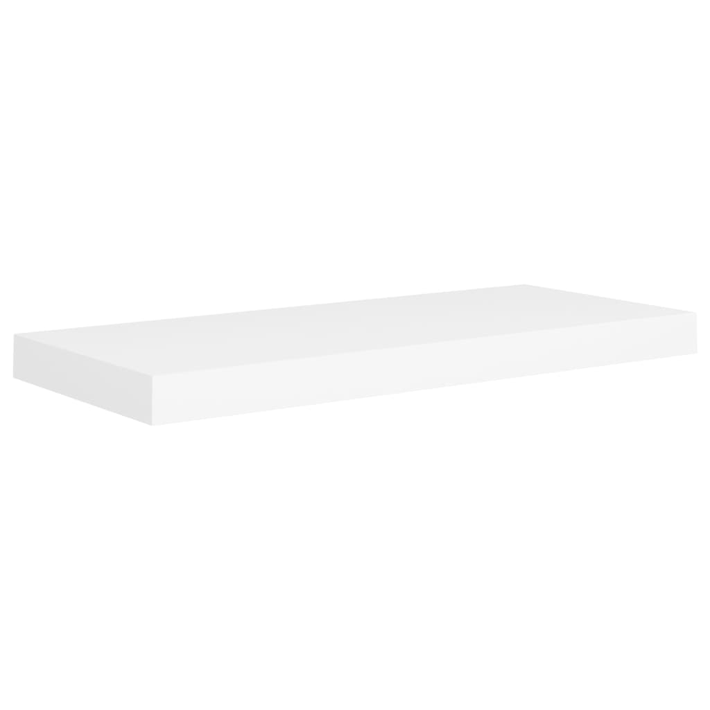 vidaXL Schweberegale 4 Stk. Weiß 60x23,5x3,8 cm MDF