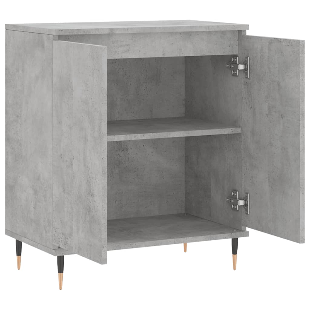 vidaXL Sideboard Betongrau 60x35x70 cm Holzwerkstoff