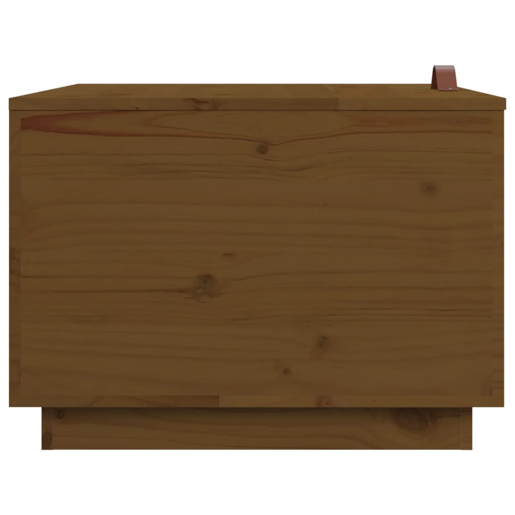 vidaXL Aufbewahrungsboxen mit Deckeln 3 Stk. Braun Massivholz Kiefer