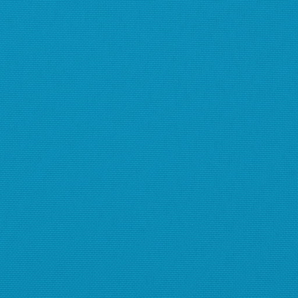 vidaXL Niedriglehner-Auflagen 2 Stk. Hellblau Oxford-Gewebe