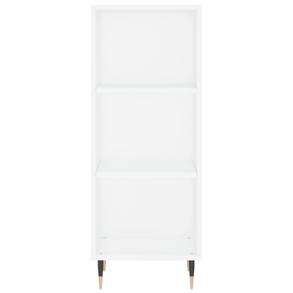 vidaXL Highboard Weiß 34,5x34x180 cm Holzwerkstoff