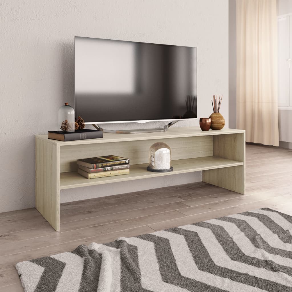 vidaXL TV-Schrank Sonoma-Eiche 120x40x40 cm Holzwerkstoff