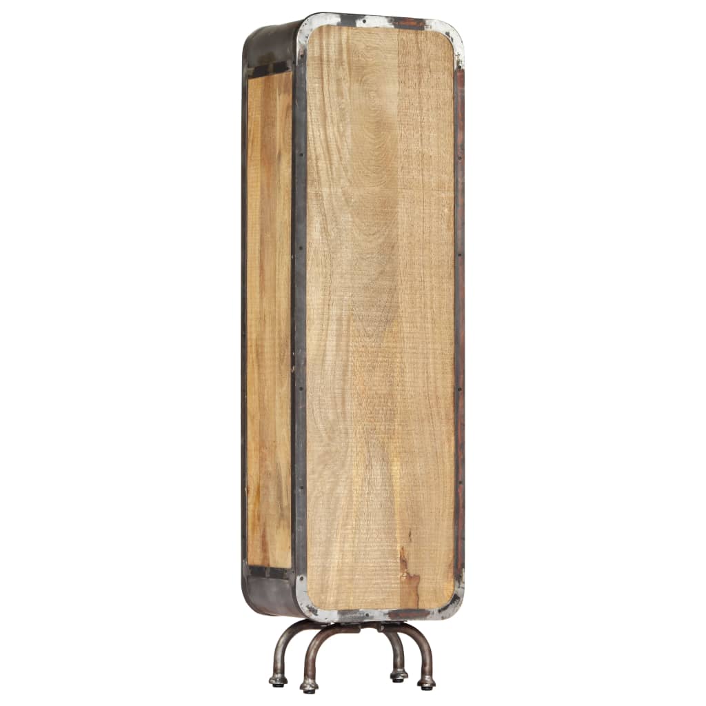 vidaXL Highboard 40×30×145 cm Massivholz Mango