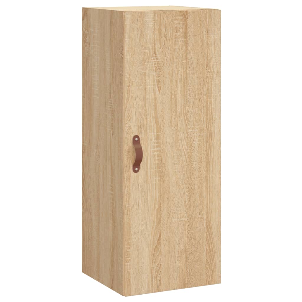 vidaXL Highboard Sonoma-Eiche 34,5x34x180 cm Holzwerkstoff