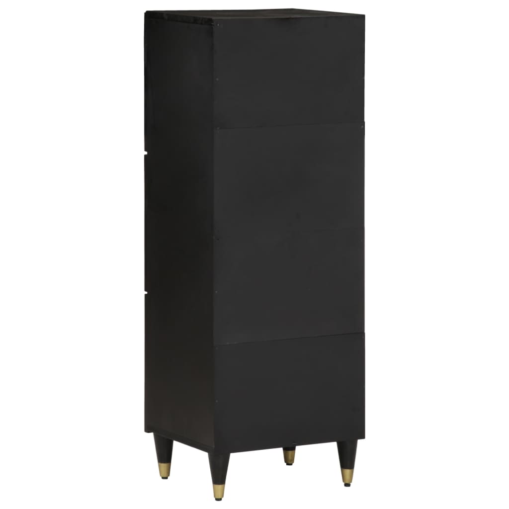 vidaXL Highboard 40x33x110 cm Massivholz Mango