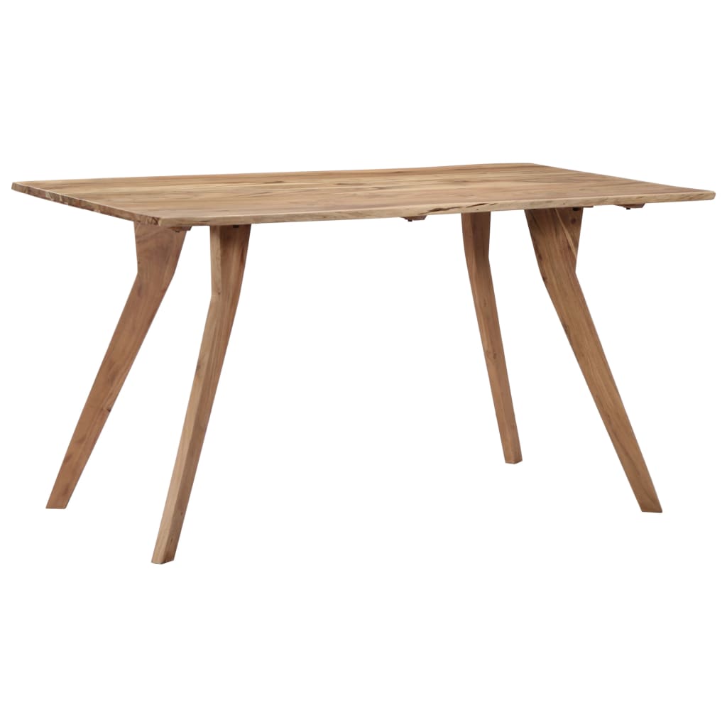 VidaXL Esstisch Artisan-Eiche 140x74,5x76cm - Massivholzoptik Für Esszimmer