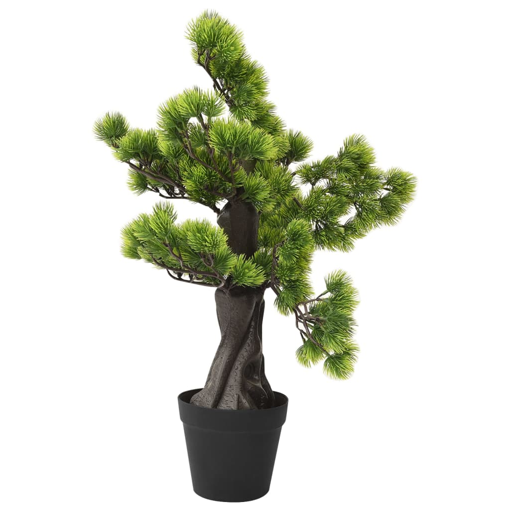 vidaXL Künstlicher Bonsai Pinus mit Topf 60 cm Grün