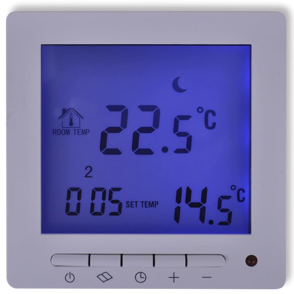 Digitaler Thermostat mit Sensorkabel für Bodenheizung