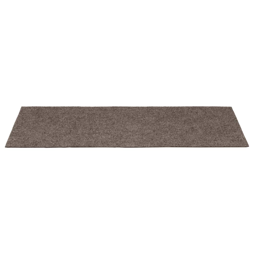 vidaXL Selbstklebende Treppenmatten 15 Stk. Rechteckig 60x25 cm Creme