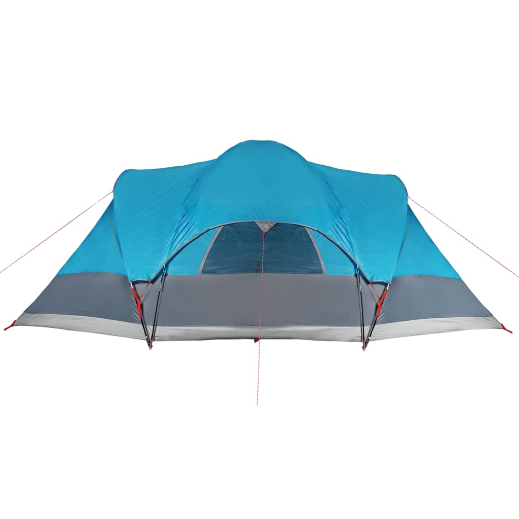 vidaXL Tipi-Familienzelt 8 Personen Blau Wasserdicht