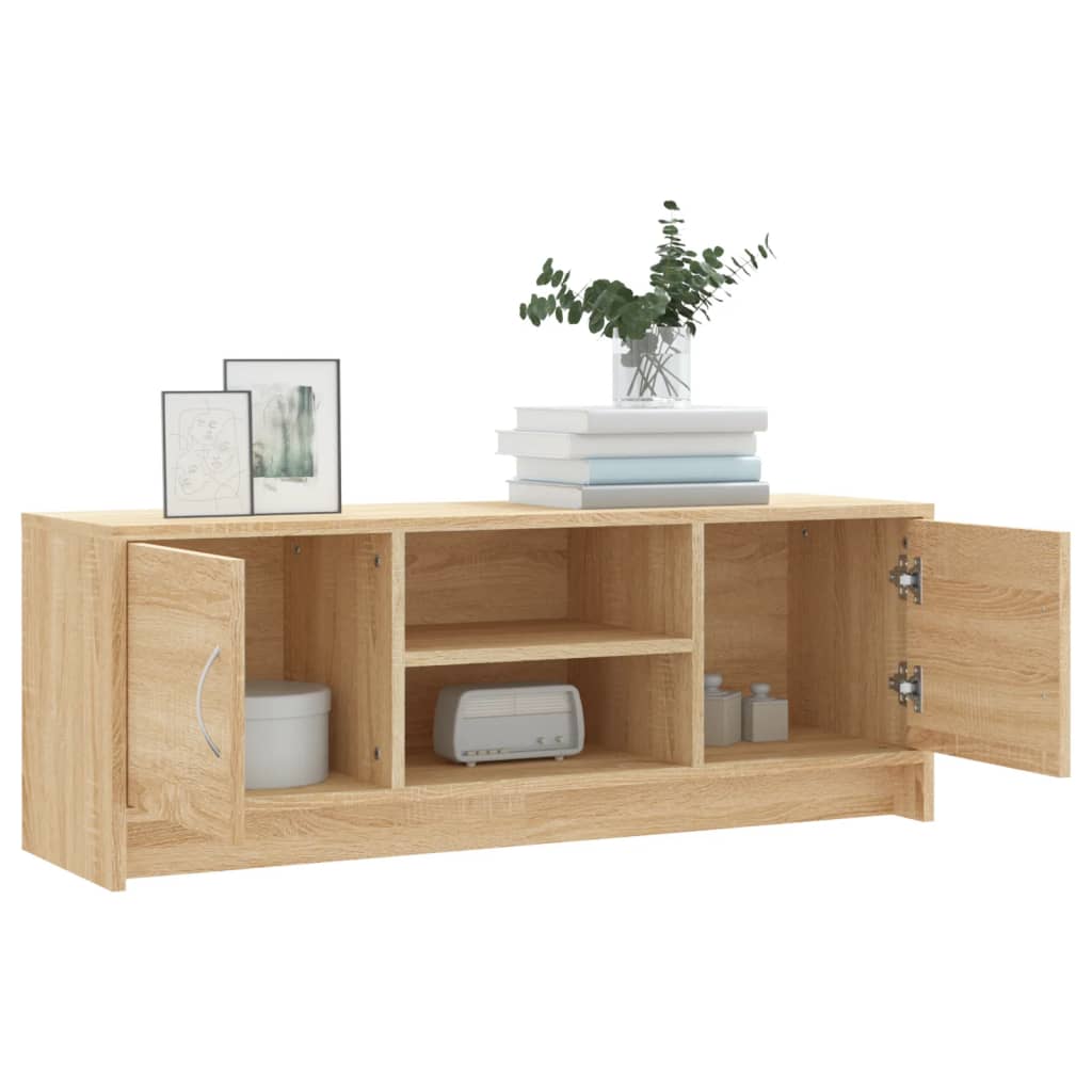 vidaXL TV-Schrank Sonoma-Eiche 102x30x37,5 cm Holzwerkstoff