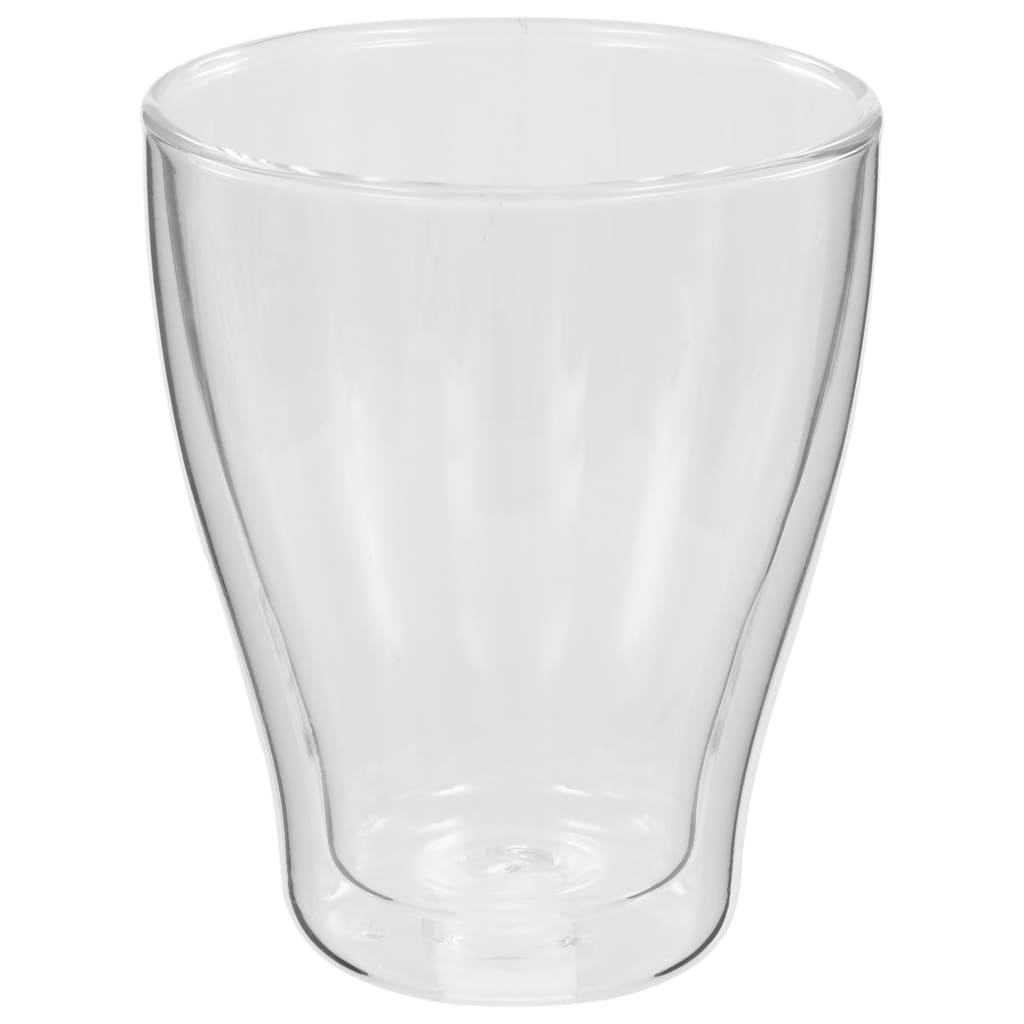 vidaXL Doppelwandige Latte-Macchiato-Gläser 6 Stk. 370 ml