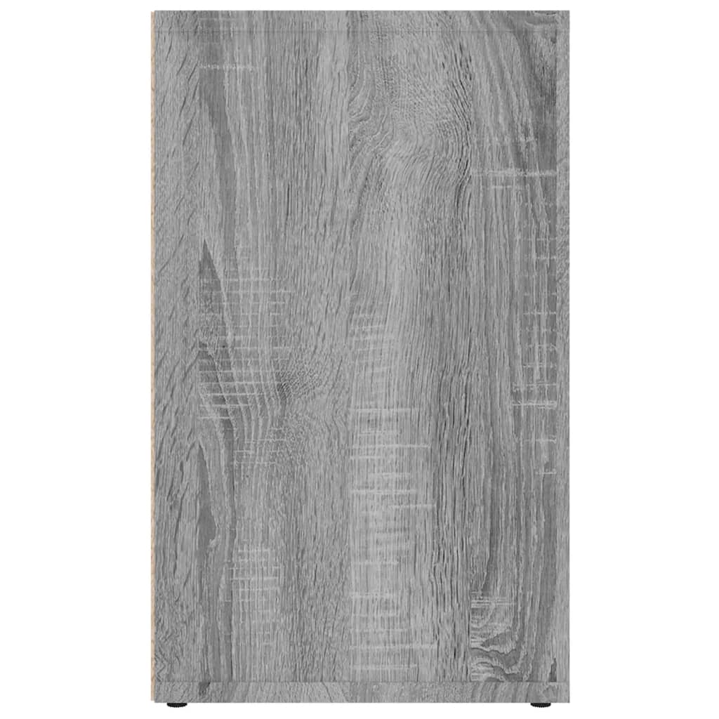 vidaXL Schuhregal Grau Sonoma 52,5x30x50 cm