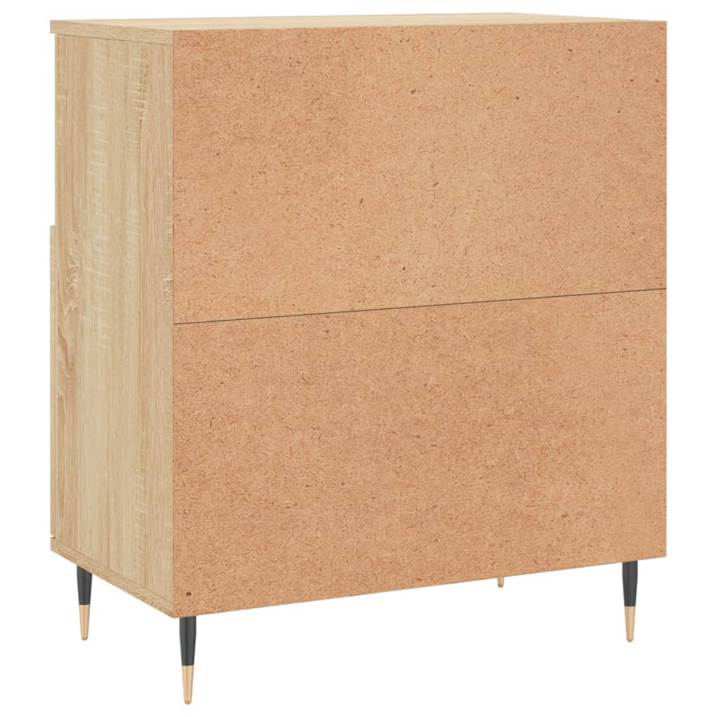 vidaXL Sideboards 2 Stk. Sonoma-Eiche Holzwerkstoff