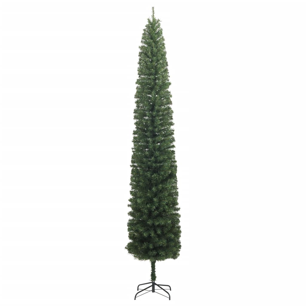 vidaXL Weihnachtsbaum Schlank mit 300 LEDs 300 cm