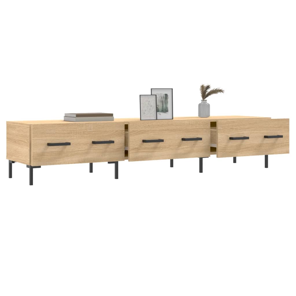 vidaXL TV-Schrank Sonoma-Eiche 150x36x30 cm Holzwerkstoff