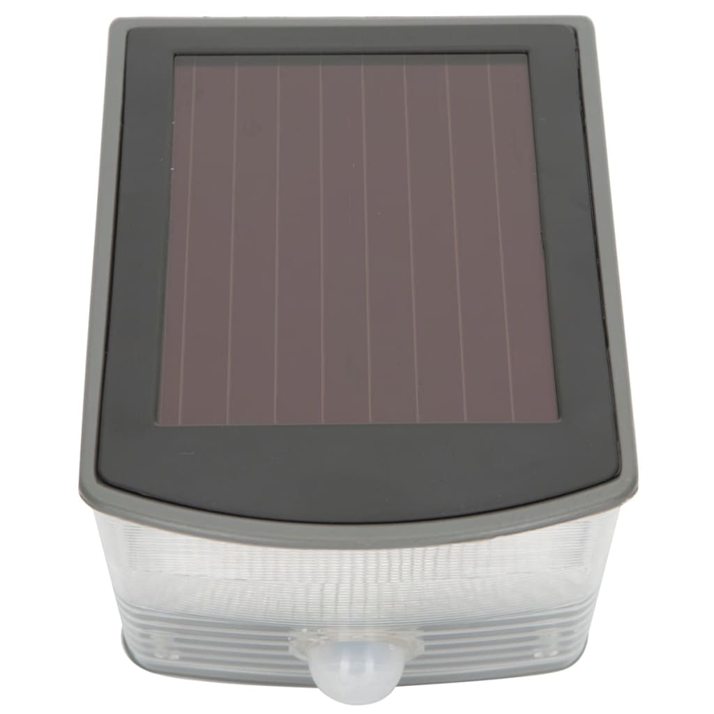 Ranex Solar-Wandleuchte mit PIR-Sensor 0,5 W Schwarz 5000.261
